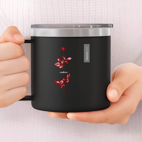 Discover 1990 Depeche Mode World Violator Concert Tour 14oz Stainless Steel Tumblers