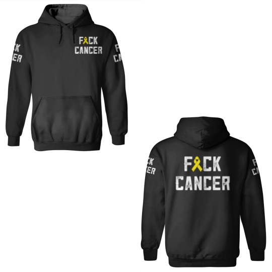Discover Fck Cancer Funny Chemo Chemotherapy Battle Cancer 3D Hoodies