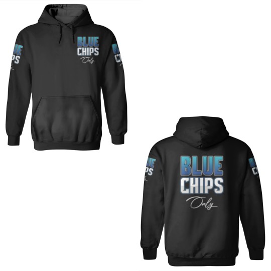 Discover Blue Chips Stocks Trader Business Investment 3D Hoodies