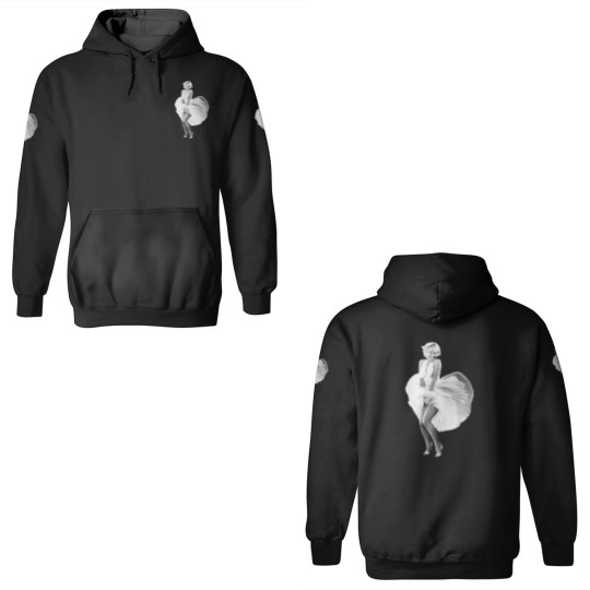 Discover Marilyn Monroe Classic Dress Pose 3D Hoodies