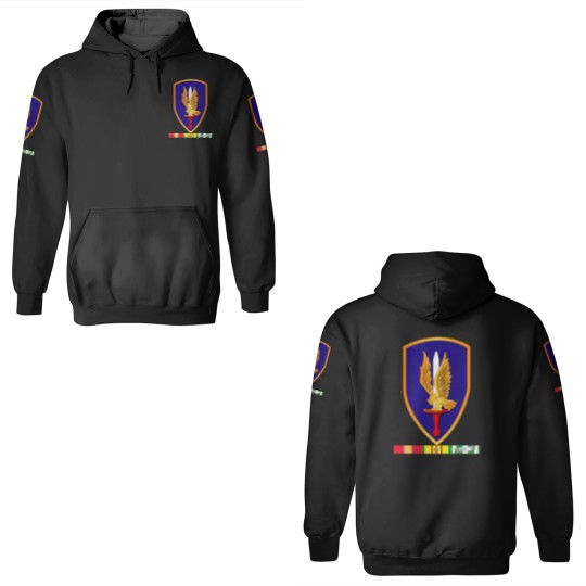 Discover Army 1st Aviation Brigade Vietnam w SVC wo Txt 3D Hoodies