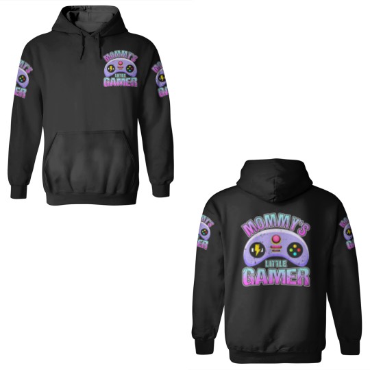 Discover Mommy's Little Gamer Video Gaming 3D Hoodies