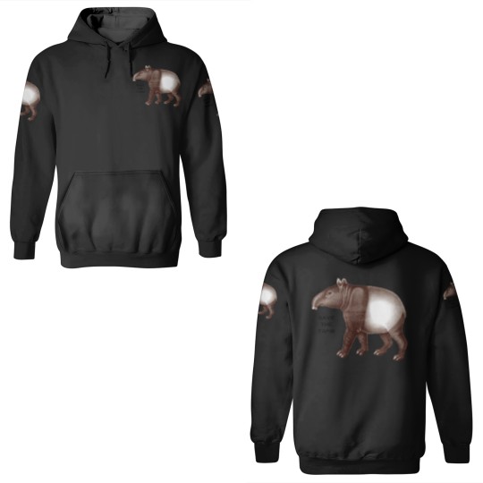 Discover Malayan Tapir - Save the Tapir, I Love Tapirs 3D Hoodies