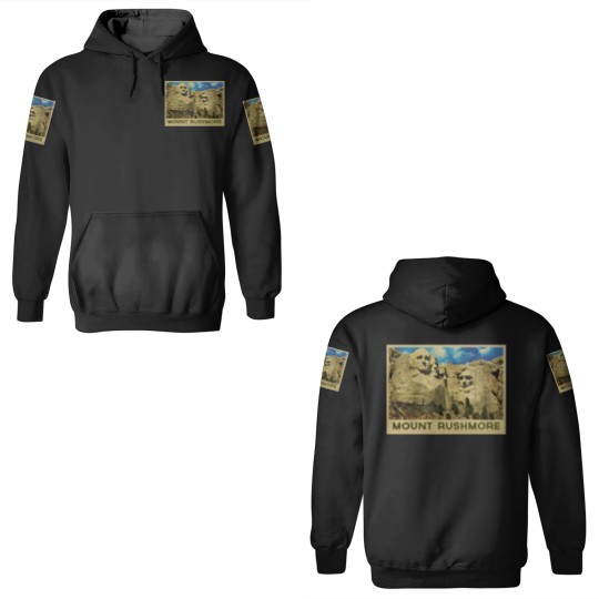 Discover Mount Rushmore Vintage 3D Hoodies