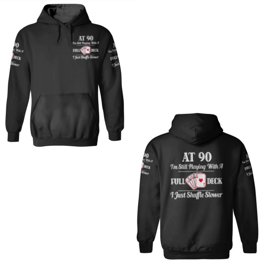 Discover Funny 90th Birthday Gift 3D Hoodies 90 Year Old Cards 3D Hoodies