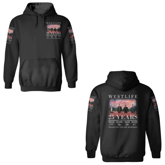 Discover Westlife 3D Hoodies, Westlife Anniversary 3D Hoodies, Westlife Music 3D Hoodies 3D Hoodies, Westlifes Signature