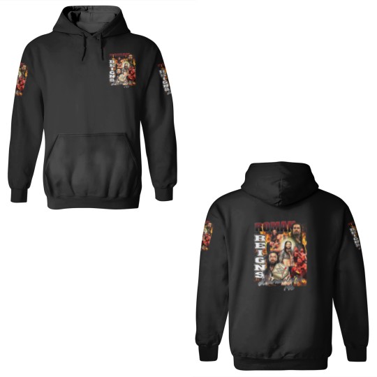 Discover Roman Reigns Acknowledge Me Unisex Softstyle 3D Hoodies, Roman Reigns Unisex 3D Hoodies