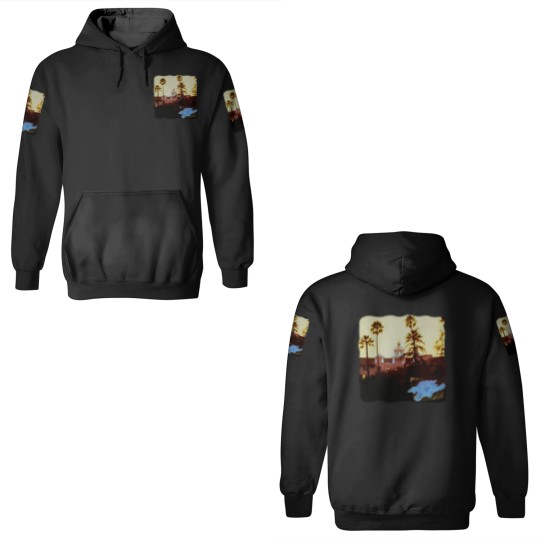 Discover Vintage The Eagles Concert Tour 3D Hoodies Hotel California