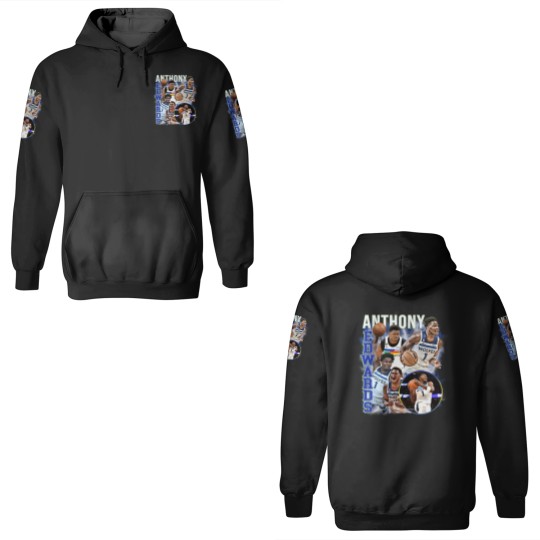 Discover Anthony Edwards Graphic 3D Hoodies, Basketball 3D Hoodies