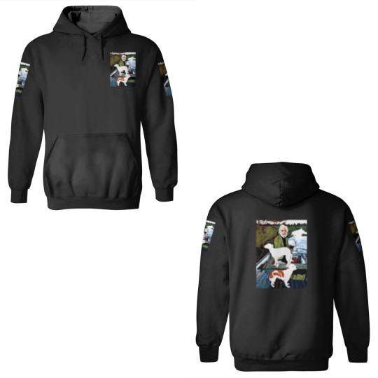 Discover Goodfellas Painting Old Man with Dog 3D Hoodies