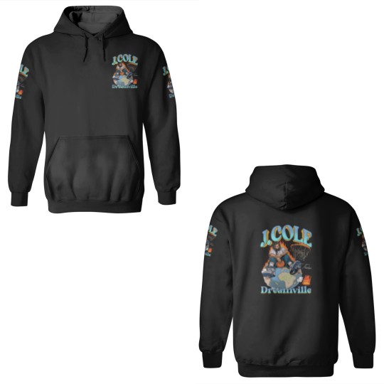 Discover J Cole Dreamville Vintage 3D Hoodies, J Cole 3D Hoodies, Rap Hip Hop, J Cole Merch