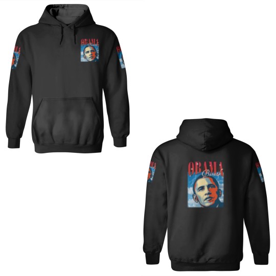 Discover RETRO BARACK OBAMA 3D Hoodies | Vintage Obama 3D Hoodies Retro 90s