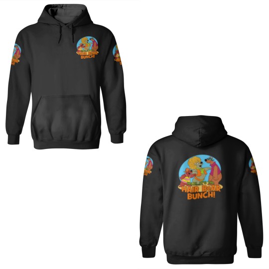 Discover Hair Bear Bunch With Logo 3D Hoodies