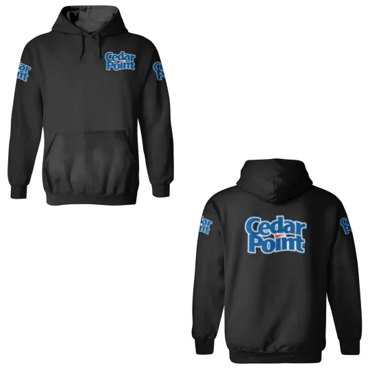 Discover Cedar Point Logo 3D Hoodies