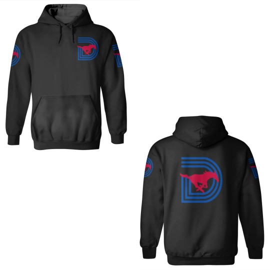 Discover SMU Triple D Logo 3D Hoodies