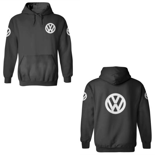 Discover Classic White VW Logo 3D Hoodies