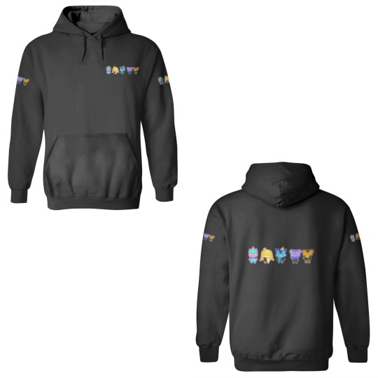 Discover Krew Plushies 3D Hoodies