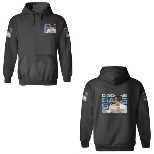 Discover Gang Gang 3D Hoodie - Street Man Fighter Digidigidig Collection