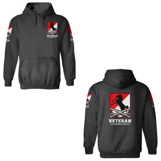 Discover 11Th Armored Cavalry Veteran 3D Hoodies