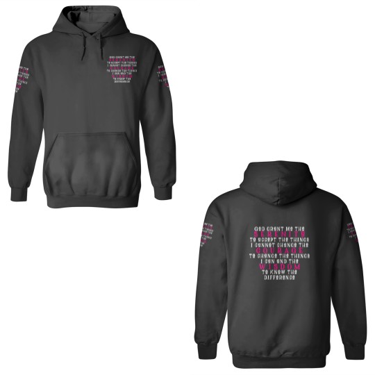 Discover Serenity Prayer Essential 3D Hoodies