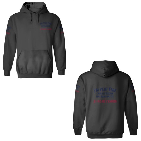 Discover Im afraid Ill be listening but in my head Im rowing 3D Hoodies