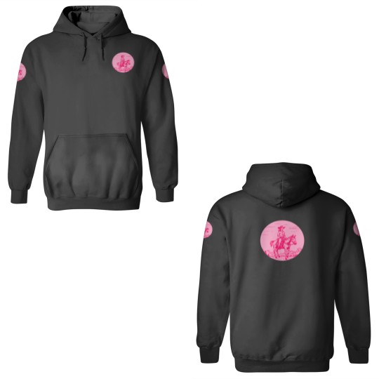 Discover Pink Cowgirlss Neon Wild West 3D Hoodies