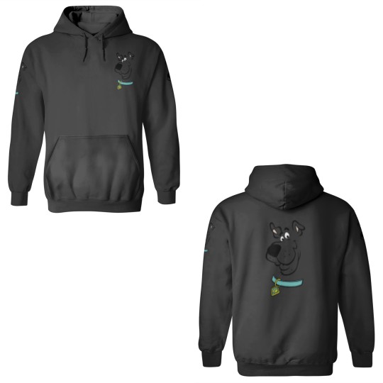 Discover Scooby Doo Big Face Scooby Outline 3D Hoodies