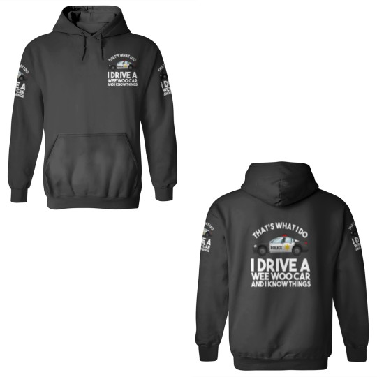 Discover Funny Police Officer Gift For Cop Law Enforcement Men Women 3D Hoodies
