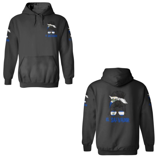 Discover El Salvador For Girl Salvadoran Flag for Women Salvadorian 3D Hoodies