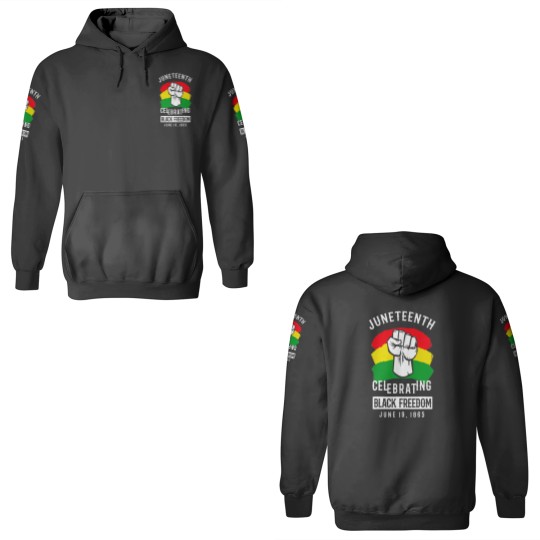 Discover CELEBRATING BLACK FREEDOM JUNETEENTH INDEPENDENCE FREEDOM DAY 3D Hoodies