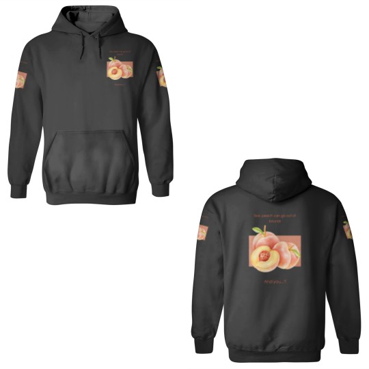 Discover Peaches with motivation 3D Hoodies