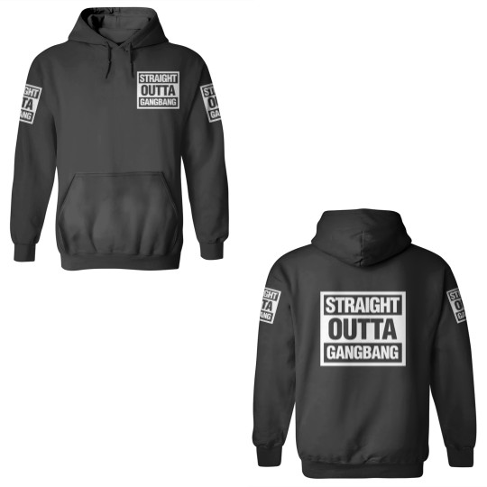 Discover Straight outta Gangbang 3D Hoodies