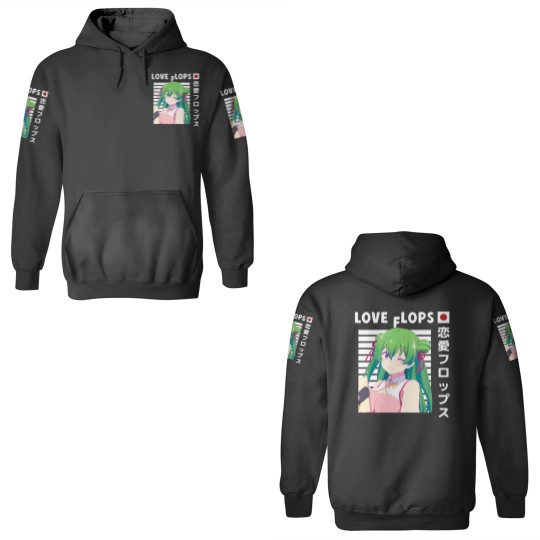 Discover Love Flops Mongfa Bai peeker 3D Hoodies