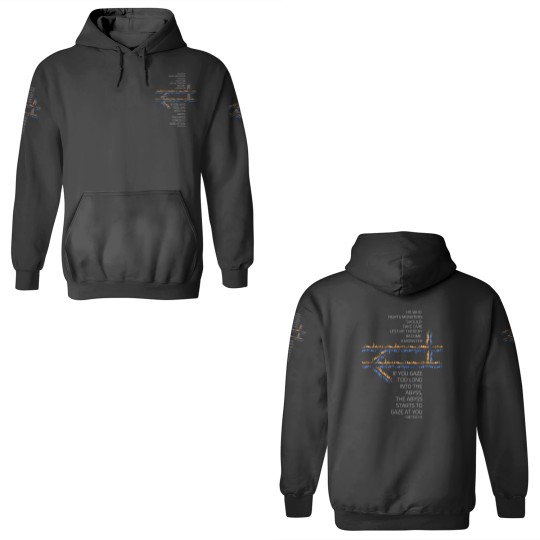 Discover He who fights with monsters Nietzsche Fantasy 3D Hoodies