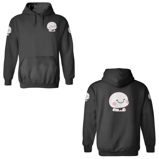 Discover BuBus smile! Happy BuBu Panda face 3D Hoodies