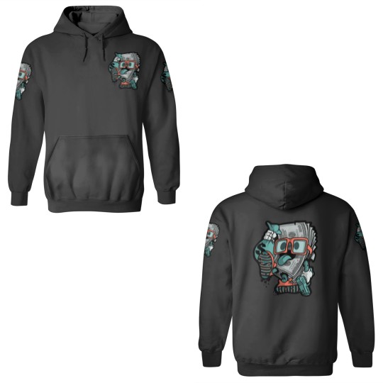 Discover Hustle Hard Hip Hop 3D Hoodies