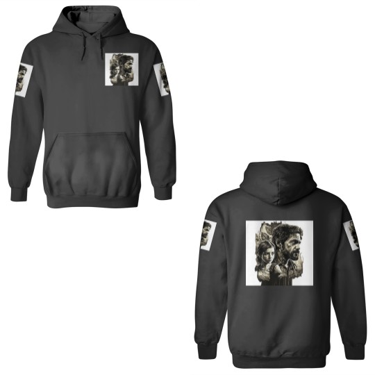 Discover Joel and Ellie Last of Us 3D Hoodies
