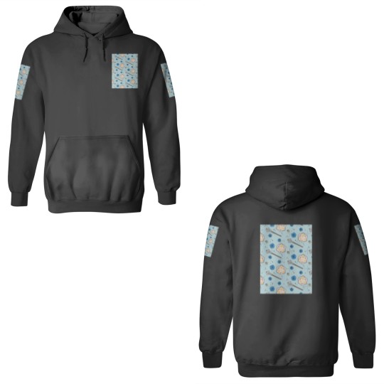 Discover Pike Trickfoot d20 Dice Pattern Graphic 3D Hoodies