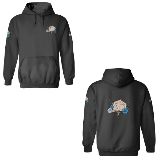 Discover Pike Trickfoot d20 Dice  Pike Trickfoot d20 Dice 3D Hoodies