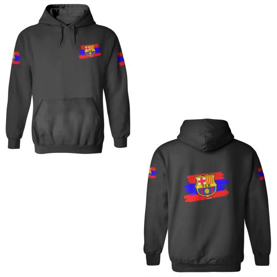 Discover Fc Barcelona Logo 3D Hoodies