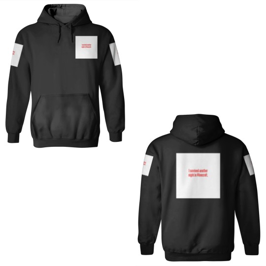 Discover Minecraft Survivor 3D Hoodies