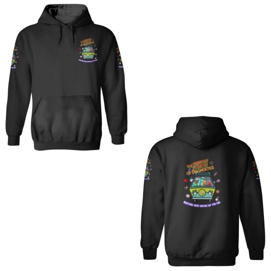 Discover Lab Week 2025 3D Hoodies, "Mystery Machine of Diagnostics" 3D Hoodies
