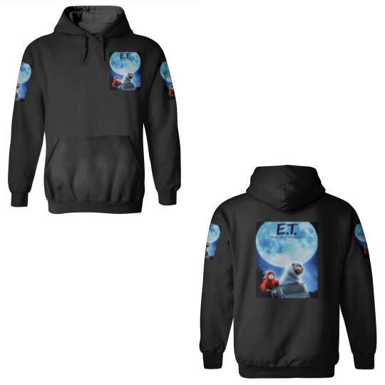 Discover E.T. The Extra Terrestrial (1982) Movie Classic . (1) 3D Hoodies