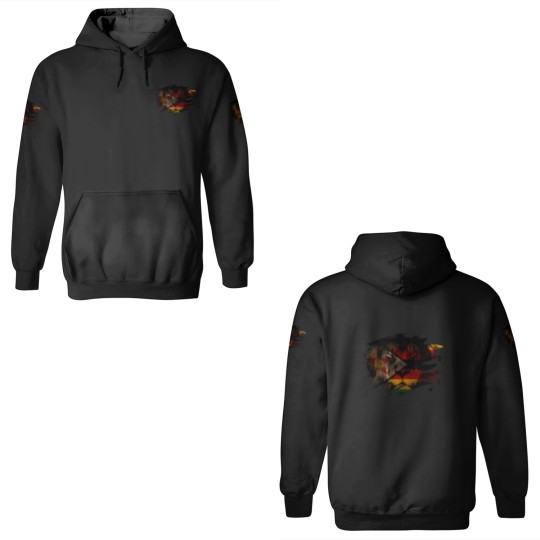 Discover Zimbabwe Lion Flag 3D Hoodies
