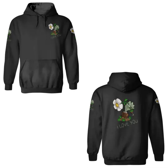 Discover Plants vs Zombies -I Love You t tt 3D Hoodies