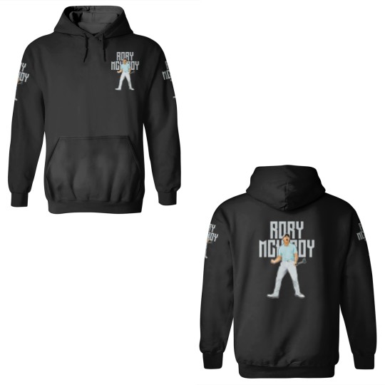 Discover Rory McIlroy Celebrate Birdie Putt Bold 3D Hoodies