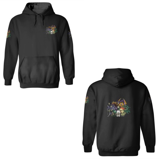 Discover Kupò's Fantasy Literature Club no text .png 3D Hoodies