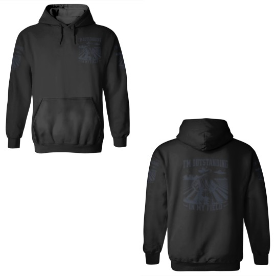 Discover I'M Outstanding In My Field 3D Hoodies