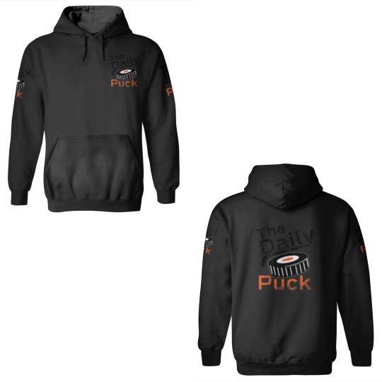 Discover Orange Puck 3D Hoodies
