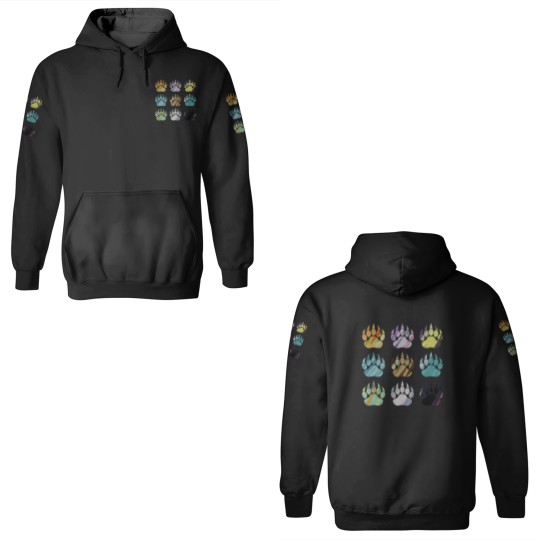 Discover Evolution Paws pastel 3D Hoodies